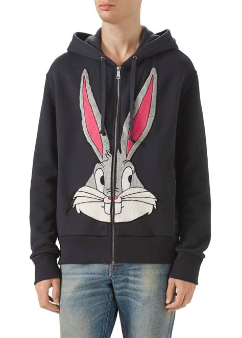 bugs bunny gucci hoodie|bugs bunny zip front hoodie.